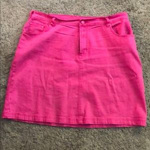 Cute pink skirt
